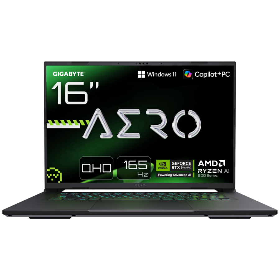 GIGABYTE AERO X16 1WH93ESC64 R7 350 32GB 1TB RTX5070 16"QHD Full HD IPS W11H