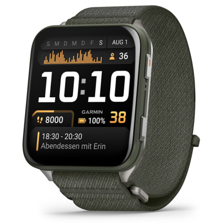 Garmin Venu X1 (2") AMOLED táctil Wifi GPS (satélite) Verde Gris