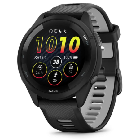 SMARTWATCH GARMIN FORERUNNER 265 NEGRO GRIS GPS