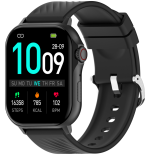 Denver SWG-159B Bluetooth con GPS táctil AMOLED cardíaca y presión arterial Negro