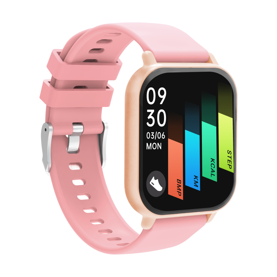 Denver SWC-176RO Bluetooth sensores de salud y función de llamada Rosa