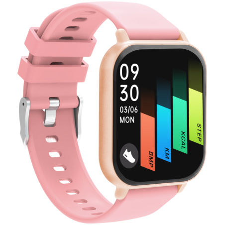 Denver SWC-176RO Bluetooth sensores de salud y función de llamada Rosa
