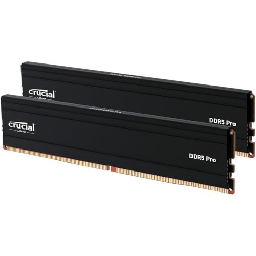 Crucial Pro RAM DDR5 128GB (2x64GB) 5600MHz, Intel XMP 3.0 / AMD Expo, (PC) Memoria RAM DDR5 128GB - CP2K64G56C46U5