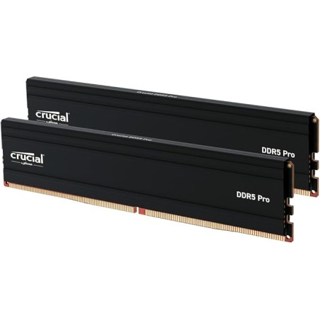 Crucial Pro RAM DDR5 128GB (2x64GB) 5600MHz, Intel XMP 3.0 / AMD Expo, (PC) Memoria RAM DDR5 128GB - CP2K64G56C46U5