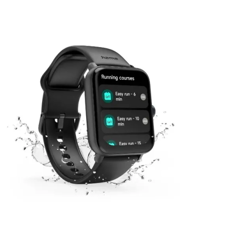 SMARTWATCH HAMA 6010 TFT 1.65" GPS IP68 BT 5.3 LLAMADAS MANOS LIBRES 300MAH NEGRO