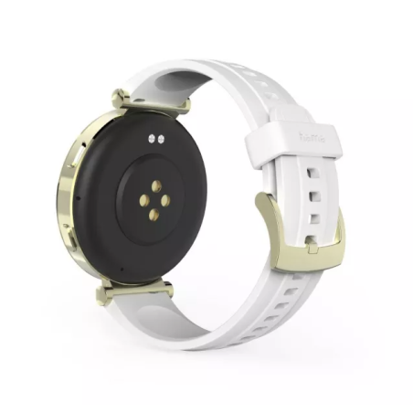 SMARTWATCH HAMA 7000 AMOLED 1.32" IP68 3ATM MANOS LIBRES DIFERENTES SENSORES BLANCO ORO