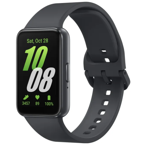 Samsung Galaxy FIT3 AMOLED 1.6" GPS IP68 BT 5.3 Gris Llamadas manos Libres