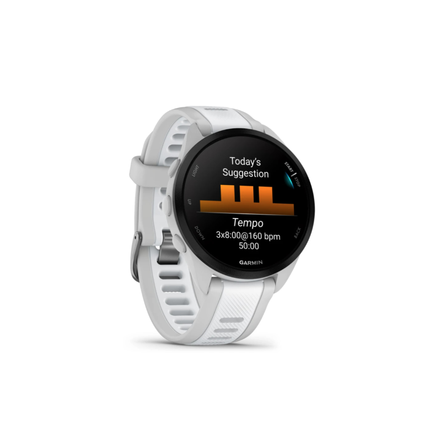 Garmin Forerunner Digital táctil 4GB GPS (satélite) Blanco
