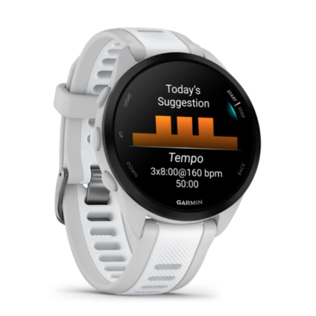 Garmin Forerunner Digital táctil 4GB GPS (satélite) Blanco