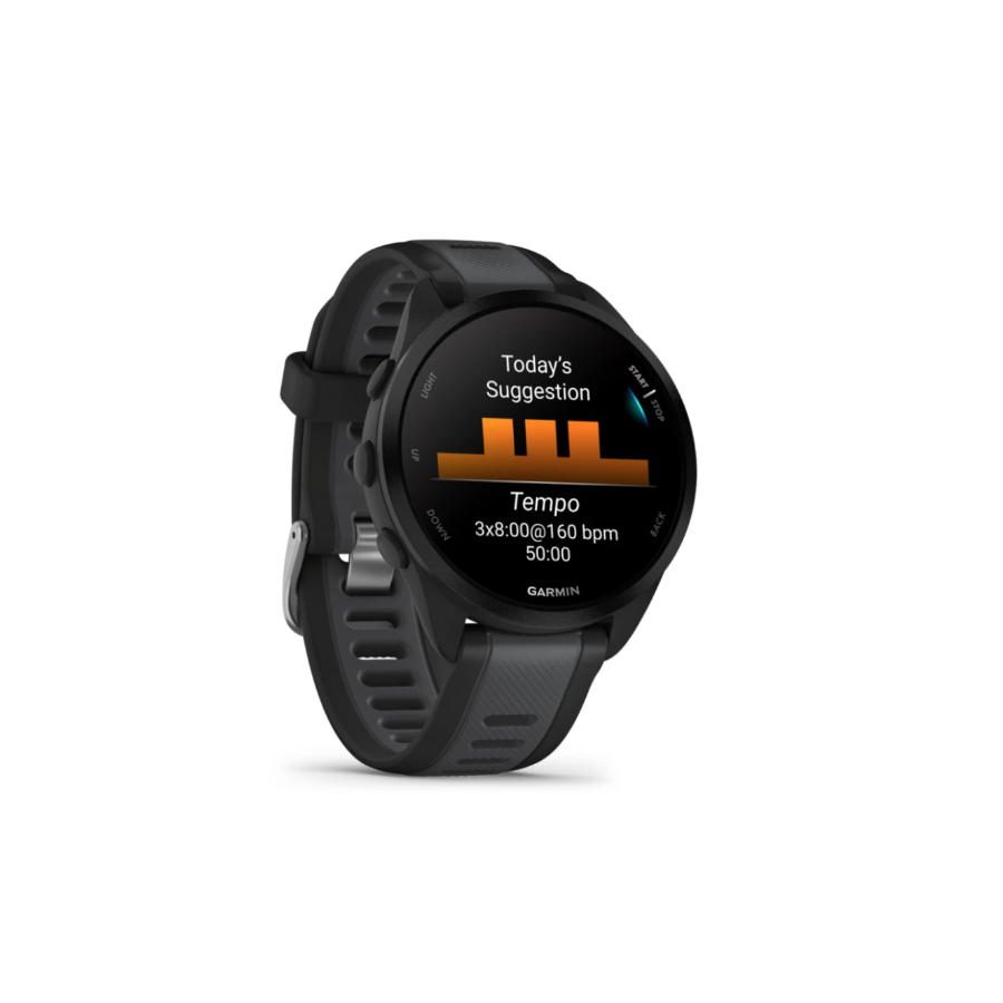 Garmin Forerunner 165 táctil Memoria flash 4GB GPS (satélite) Negro Gris