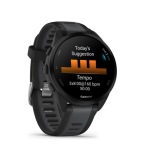 Garmin Forerunner 165 táctil Memoria flash 4GB GPS (satélite) Negro Gris