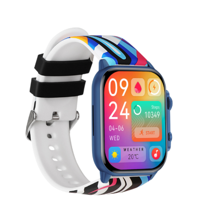 Trevi T-FIT 458 A SMART FITNESS BAND AMOLED MWC Metal Blanco