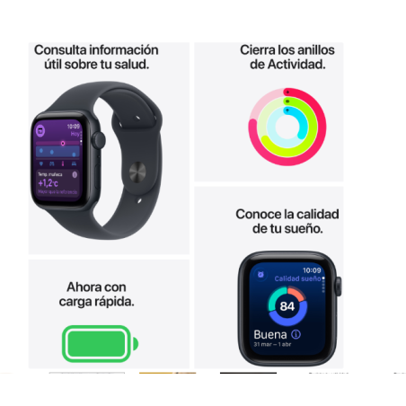 APPLE Watch SE 3 40mm GPS + Cellular OLED Always-on altimeter Digital Crown watchOS