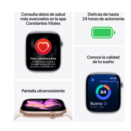 APPLE Watch Series 11 42mm GPS + Cellular Aluminium Always-On Retina S10 Digital Crown watchOS