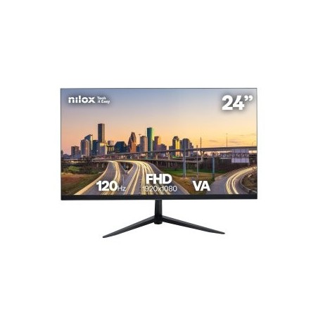 24" HDMI VGA NILOX NXM24FHD1205 VA FHD 120Hz 1MS 250cd/m² VESA 75x75