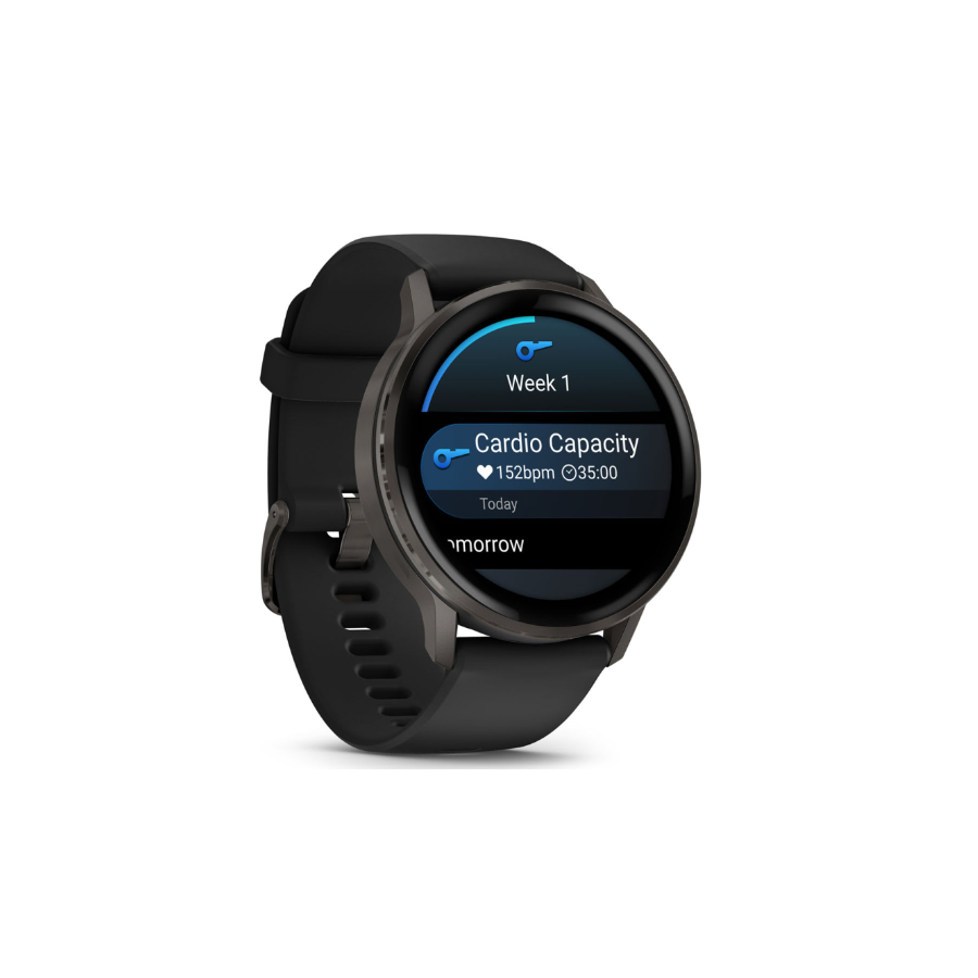 Garmin Venu 4 (1.4") AMOLED táctil 8GB GPS (satélite) Negro