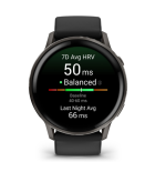 Garmin Venu 4 (1.4") AMOLED táctil 8GB GPS (satélite) Negro