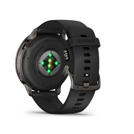 Garmin Venu 4 (1.4") AMOLED táctil 8GB GPS (satélite) Negro