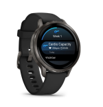 Garmin Venu 4 (1.2") AMOLED táctil 8GB GPS (satélite) Negro