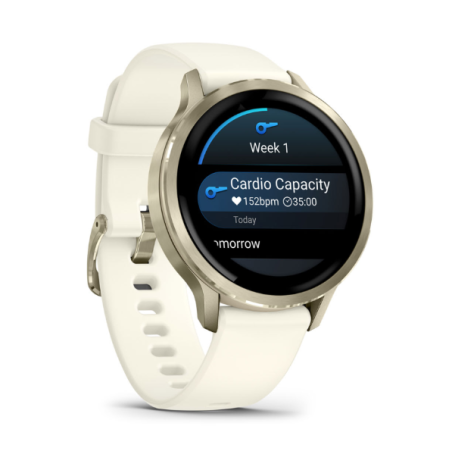Garmin Venu 4 (1.2") AMOLED táctil 8GB GPS (satélite) Dorado