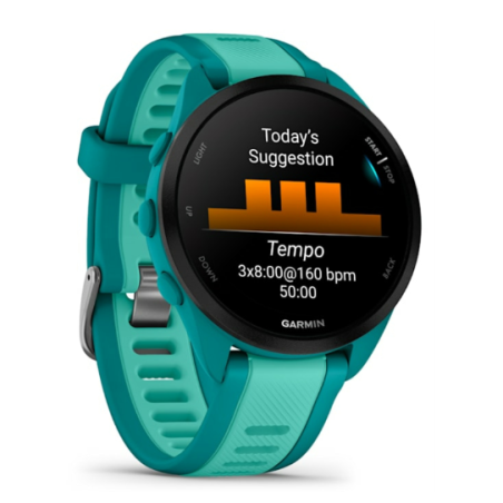 Garmin Forerunner 165 Music (1.2") AMOLED táctil 4GB GPS (satélite) Azul