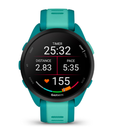 Garmin Forerunner 165 Music (1.2") AMOLED táctil 4GB GPS (satélite) Azul