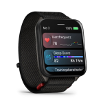 Garmin Venu X1 (2") AMOLED táctil Wifi GPS (satélite) Negro