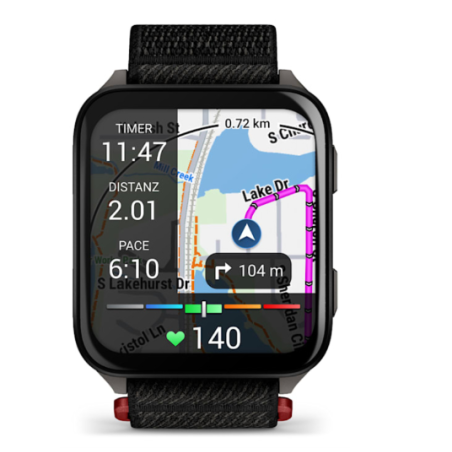 Garmin Venu X1 (2") AMOLED táctil Wifi GPS (satélite) Negro