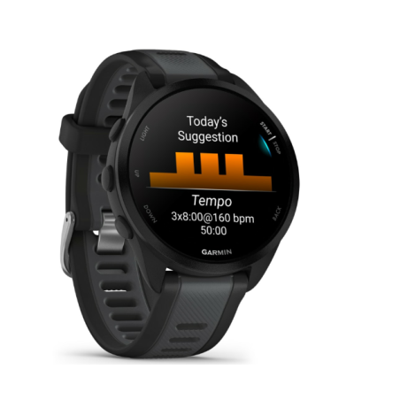 Garmin Forerunner 165 Music (1.2") AMOLEDtáctil 4GB GPS (satélite) Negro