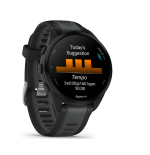 Garmin Forerunner 165 Music (1.2") AMOLEDtáctil 4GB GPS (satélite) Negro