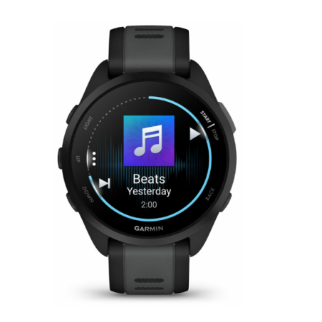 Garmin Forerunner 165 Music (1.2") AMOLEDtáctil 4GB GPS (satélite) Negro