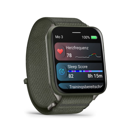 Garmin Venu X1 (2") AMOLED táctil Wifi GPS (satélite) Verde Gris