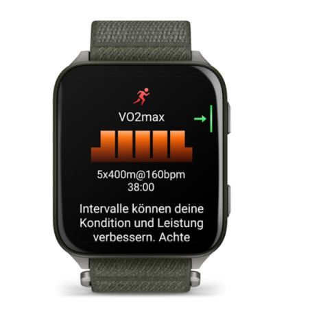 Garmin Venu X1 (2") AMOLED táctil Wifi GPS (satélite) Verde Gris