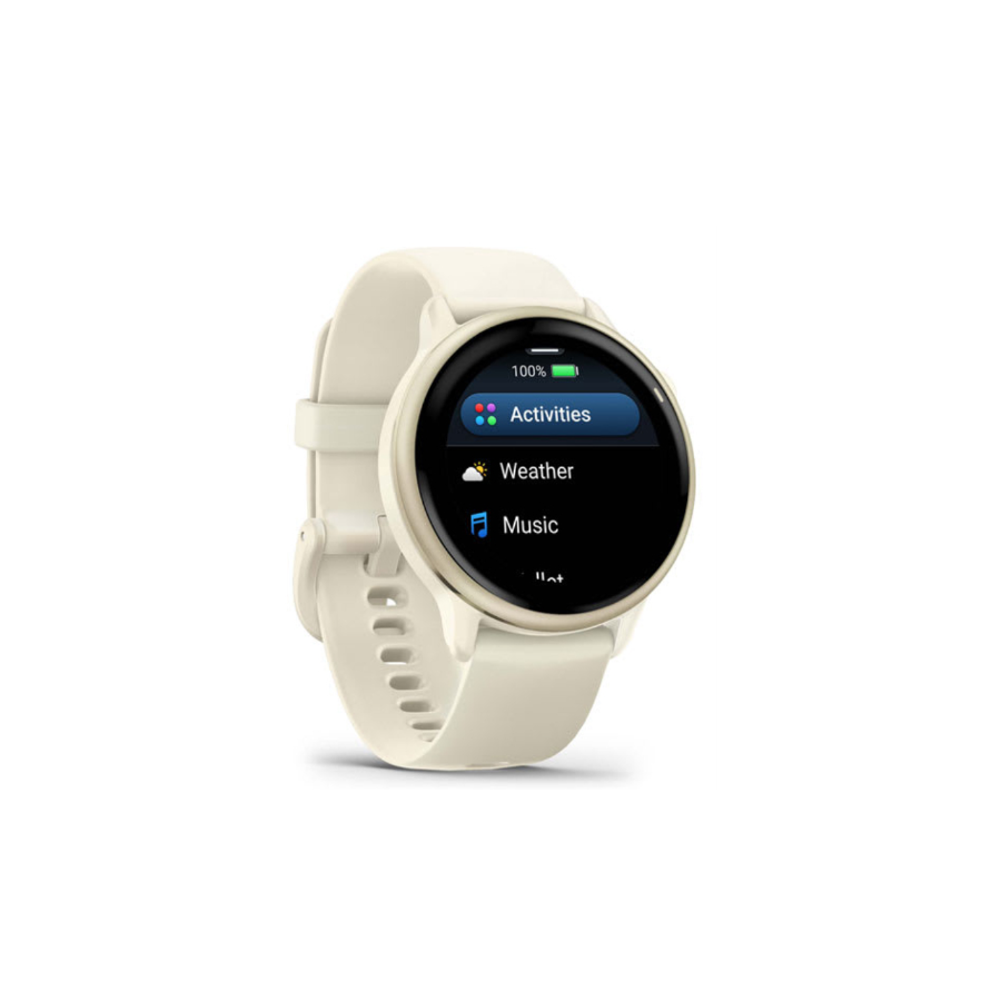 Garmin vívoactive 6 (1.2") AMOLED táctil 8GB GPS (satélite) Blanco