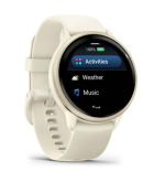 Garmin vívoactive 6 (1.2") AMOLED táctil 8GB GPS (satélite) Blanco