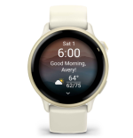 Garmin vívoactive 6 (1.2") AMOLED táctil 8GB GPS (satélite) Blanco