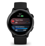 Garmin vívoactive 6 (1.2") AMOLED táctil 8GB GPS (satélite) Negro