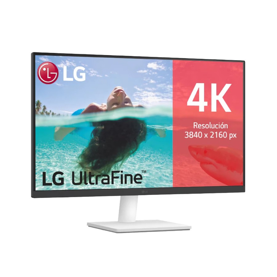 LG 27US500-W 4K 27" 3840 x 2160 5MS IPS 180Hz negro/blanco