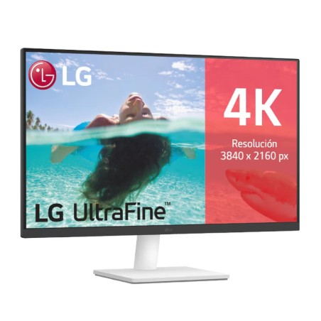 LG 27US500-W 4K 27" 3840 x 2160 5MS IPS 180Hz negro/blanco