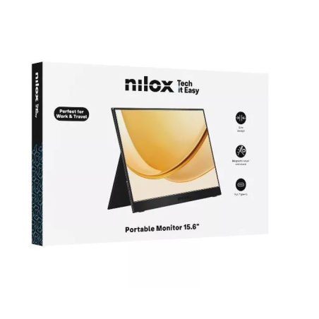 Nilox Nxmp15fhd60115.6" Portable Usb-c Mini-hdmi Ips Fhd 60hz