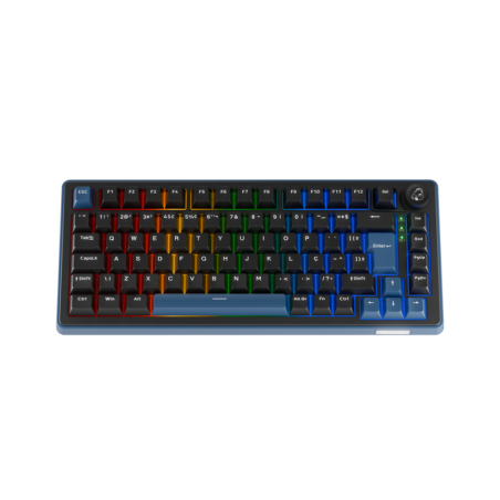 Teclado Mecánico Ducky OK-M 75 75% Tri-Mode Hot-Swap RGB Tactile (ES)