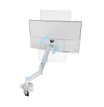 Mars Gaming Soporte Articulable 32'' MARM Pro 1 blanco
