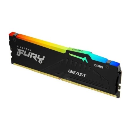 Kingston FURY Beast RGB 32GB 1x32GB DDR5 6000MHz CL30 AMD EXPO Negro