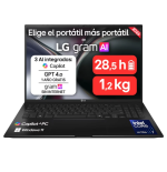LG 16ZD90TL-G.AX85BN 16" Intel Core Ultra 7-258V 32GB 512GB WQXGA Sin S.O
