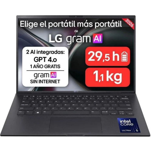 LG 15U50U-G.AA55BN 15" Intel Core Ultra 5-115 16GB 512GB W11Home