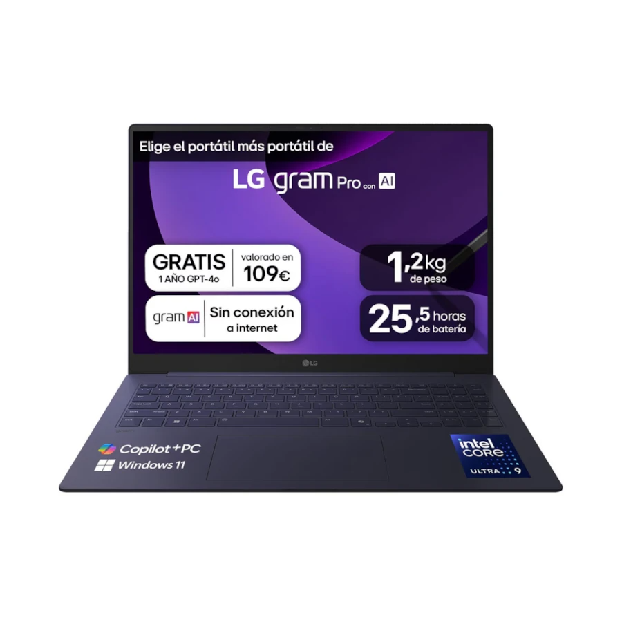 LG 16Z90TS-G.AU99BN Intel Core Ultra 9 288V 16" 32GB 1TB W11H