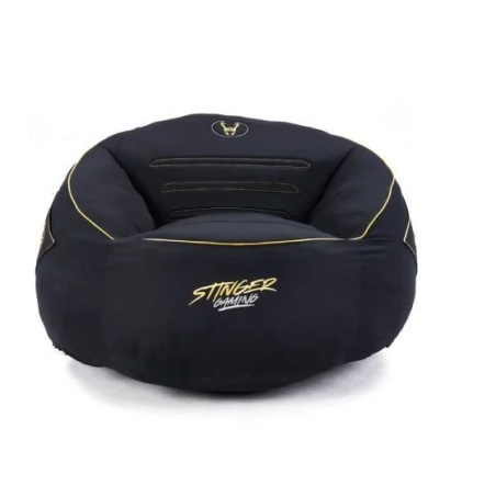 Woxter Puff Stinger Gaming con relleno Negro y Dorado