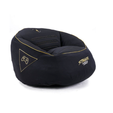 Woxter Puff Stinger Gaming con relleno Negro y Dorado
