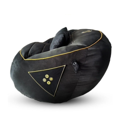 Woxter Puff Stinger Gaming con relleno Negro y Dorado