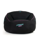 Woxter Puff Stinger Gaming con relleno Azul y Negro